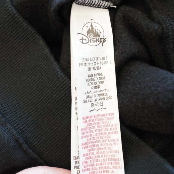 Disney Parks San Fransokyo Black‎ Hoodie Size S Big Hero 6 Baymax Graphic - Picture 9 of 10